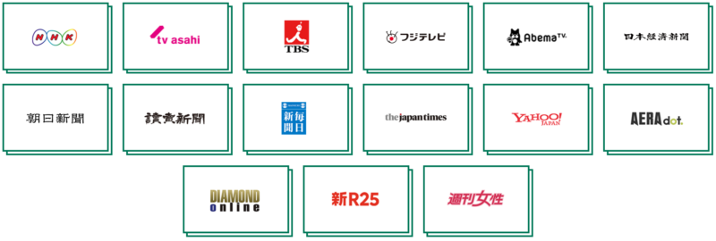 退職代行EXITのメディア掲載実績一覧