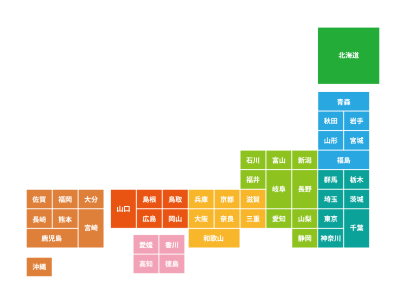 日本地図